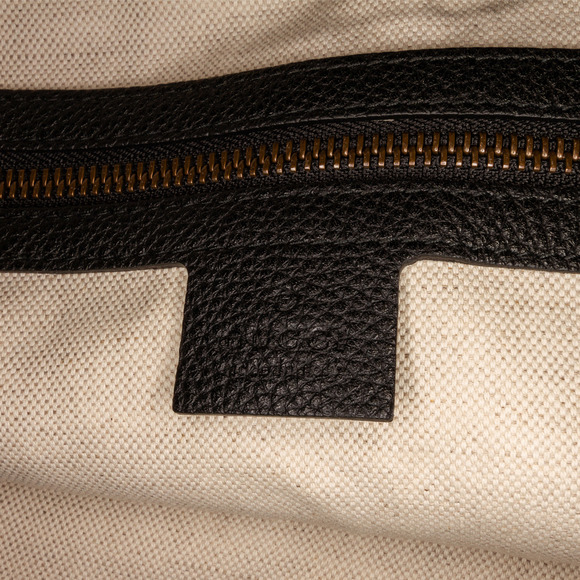 Pre-Loved Gucci Logo Half Moon Hobo - Picture 7 of 12